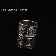 IBobo 4/6Pcs Fashion Women Silver Vintage Jewelry Punk Carve Flower Ring set N5