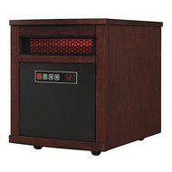 Best Upright Kid Pet Safe Adjustable Thermostat Portable Quartz Infrared Space Heater Home Office- Perfect Lightweight... N3