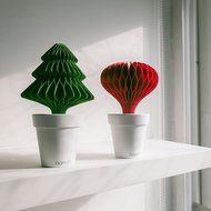 [NANUM] Non-Electric Eco-Friendly Felt Natural Evaporation Lovepot Tree Humidifiers, Aromatic, Easy to Clean,... N2