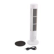 USB Mini Cooling Fan, Portable Tower Fan No Leaf Bladeless Cool Cooling Desk Air Conditioner,Black N6