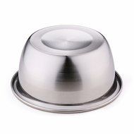 JIAEN SUS 304 Stainless Steel Mixing Bowls Deepen and Thicken-330g Food Grade Soup Basin Mixing Egg Dough Beating...