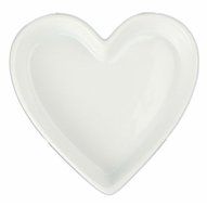 Bia Cordon Bleu Inc 900069 6 Oz Heart Shaped Porcelain Quiche
