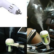 3 in 1 Mini Car Humidifier Car Charger Port Connected Air Purifier 100ml Car Aroma Essential Oil Diffuser Air... N4