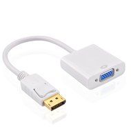 Spritech(TM) Lightweigh Displayport-to-VGA Cable Adapter for Laptop Desktop Computers Television Projector Display N4