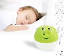 GetMine Mini Mist Humidifier Cute Cartoon Pig Shape Suitable for Bedroom or Office, White N6