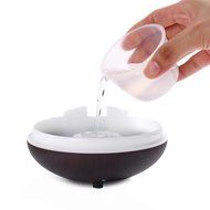 UINSTONE Essential Oil Diffuser Humidifier, Wood Grain Ultrasonic Diffuser Cool Mist Humidifier for Home, Yoga... N5