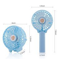 D-FantiX Portable Mini USB Fan Rechargeable Personal Handheld Fan Foldable Battery Operated / USB Powered for... N17