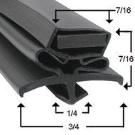 TRUE 810764 Black Gasket For Trcb-50/79 by Prtst