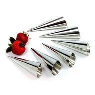 Cherry Queen Norpro Cream Horn Molds Set of 6 Pastry 3661