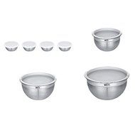 14-Piece Stainless Steel Mixing Bowl Set with Sunk-in Lid N2