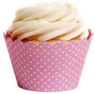 Dress My Cupcake Standard Navy Blue Cupcake Wrappers, Set of 50