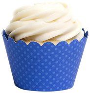 Dress My Cupcake Standard Navy Blue Cupcake Wrappers, Set of 50 N3