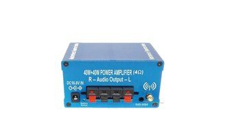 Masterpiece Signature Series Bluetooth Audio Component Amplifier,Blue (MPC-4226B)