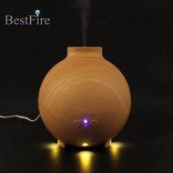 Wood Grain Aroma 600ml Large Capacity Essential Oil Diffuser Deep Aromatherapy Ionizer Ultrasonic Cool Mist Humidifier... N10
