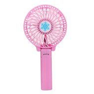 Summer Mini Fan, TOOPOOT Portable Handheld Mini Air Conditioner Cooler Fan with Data cable (black) N38