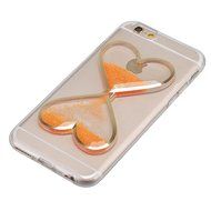 iPhone 7 Case,Phezen Bling Glitter Soft Gel Clear TPU Case for iPhone 7 ,Glow in the Dark Luminous Heart Flowing... N17