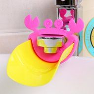 KAKA(TM) Kids Children Baby Washing Hands Water Faucet Extender Cute Animal Water Chute Extender Blue N10