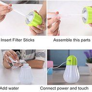 Aroma Diffuser Mini Pumpkin Humidifier 5v LED Nightlight Household Warm Mist Humidifier Office Car Air Diffuser... N5