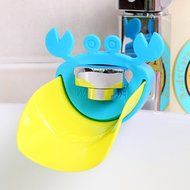 KAKA(TM) Kids Children Baby Washing Hands Water Faucet Extender Cute Animal Water Chute Extender Blue N12