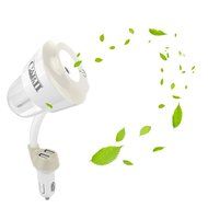 Car Humidifier, YCTA 4 in 1 Ultrasonic Aromatherapy Essential Oil Diffuser, Air Purifier with Auto Off, Dual Port... N19