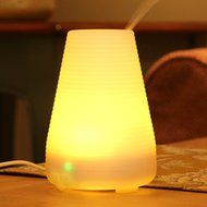 Barsone 100ML Aroma Diffuser Multicolor Lamp(7 Color LED lights),Essential Oil Diffuser,Humidifier for Yoga,Training... N7