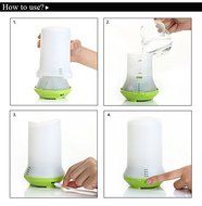 Ultrasonic Humidifier ,DBTech Househeld Timing USB Humidifier With LED Night Light Mini Electric Aroma Diffuser... N4