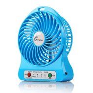 FengLan USB Portable Fan 3 Speeds Rechargeable Mini USB Fan Portable Output Electric Desk Cooling Fan for Travel... N8