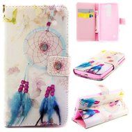 LG Leon/LG Tribute 2 LS665 Case-Yaheeda Pu Leather Wallet Flip Open Pocket ID Card Holder Slots Case Pouch Cover... N21