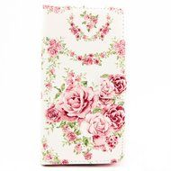 LG Leon/LG Tribute 2 LS665 Case-Yaheeda Pu Leather Wallet Flip Open Pocket ID Card Holder Slots Case Pouch Cover... N22