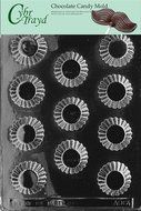 Cybrtrayd Fluted Cups Chocolate Candy Mold with Exclusive Cybrtrayd