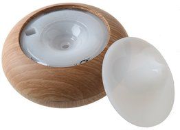 Mini Ultrasonic Humidifiers Aromatherapy Essential Oil Diffuser (100ml, light wood grain) N8