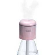 Leewa Fashion Portable USB Mini Water Bottle Caps Humidifier Mist Maker - ABS Material (Yellow) N21