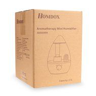 Homdox 2.5L Cool Mist Humidifier, Aromatherapy Essential Oil Diffuser Aroma Ultrasonic Humidifier for Home Office... N3
