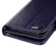 Badalink iPhone 7 Wallet Case (4.7") 9 Card Slots Plastic Mirror Flip Stand Case Embossed Flower Girl PU Leather... N41