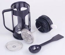 Dltsli French Coffee Press - 12 oz/350ML, Espresso and Tea Maker, Stainless Steel Plunger and Heat Resistant Glass...