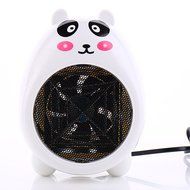 Energy-saving Portable 2-Speed Electric Fan Heater Cute Animal Household Warmer (Blue) N12