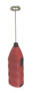GROSCHE Cafe Au Lait Coffee and Tea Lover&#039;s Gift Set. 34 oz French Press and Milk Frother Wand Red N3