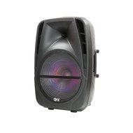QFX PBX-BF15 15" Rechargeable PA Speaker w/Bluetooth/FM/USB/TF/AUX/Remote