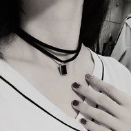 Dixperfect Vintage 90s Choker Necklaces with Pendant for Women N39