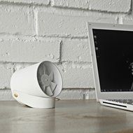 Iwonderful Mini USB Metal Table Fan, Personal Dural-tuorbo Desktop Fan with 2 Speed N9
