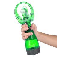 Misting fans, LUCKYBIRD Handheld Mini Spray Fan (Green) N3