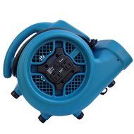 XPOWER X-400A 1/4 HP 1600 CFM 3 Speed Air Mover with Dual Outlets for Daisy Chain, 3.0-Amp N3