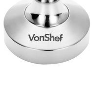 VonShef 51mm / 2 Inch Base Premium Barista Coffee Tamper, Stainless Steel N2