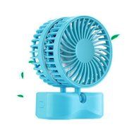 USB Mini Fan,BAVIER&reg; Couples mini fan,Sound-free design Desktop Fan,Portable USB Fan,3 Speed Adjustable,USB Cooling... N14