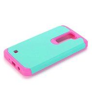 LG K7 Case, LG Tribute 5 Case, ARSUE [Shock Absorption] Drop Protection Hybrid Dual Layer Armor Defender Protective... N5