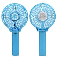 Summer Mini Fan, TOOPOOT Portable Handheld Mini Air Conditioner Cooler Fan with Data cable (black) N40