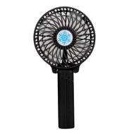 Mini Fan , Dreaman Portable Handheld Mini Air Conditioner Cooler Fan USB Battery Black N4
