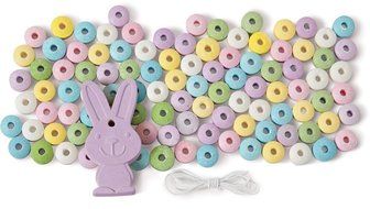 Wilton 2104-7008 Easter Bunny Candy Necklace Kit, Assorted