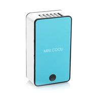 Wooboo Mini Handheld Portable Bladeless Rechargeable Air Conditioner Cooling Fan with Stand and 1400mAh 5V Mini...