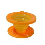 XLstore18 Silicone Collapsible coffee filter with a Free Hook, tea dripper cone, Pour over coffee Brewer, Carafe... N4